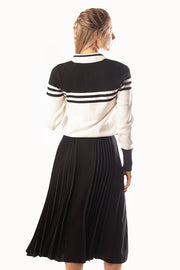 28" Multi Pleated Skirt