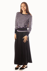 Lurex Striped Sweater