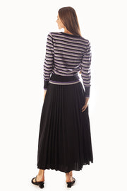 Lurex Striped Sweater