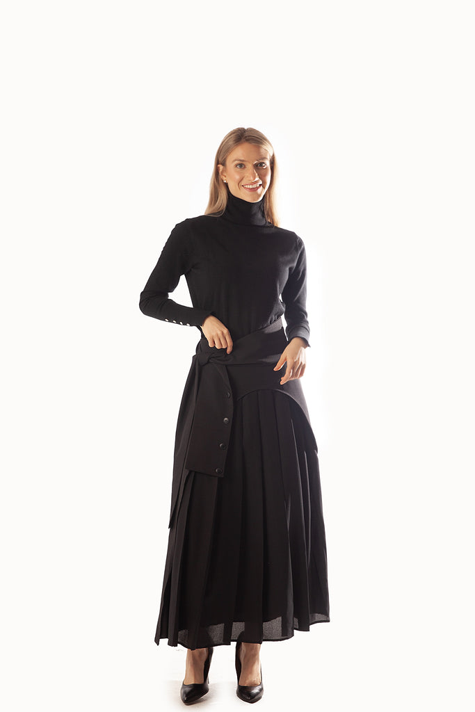 Melt the lady back pleats skirt ブラック melt the lady back pleats skirt｜Yahoo!フリマ（旧PayPayフリマ）