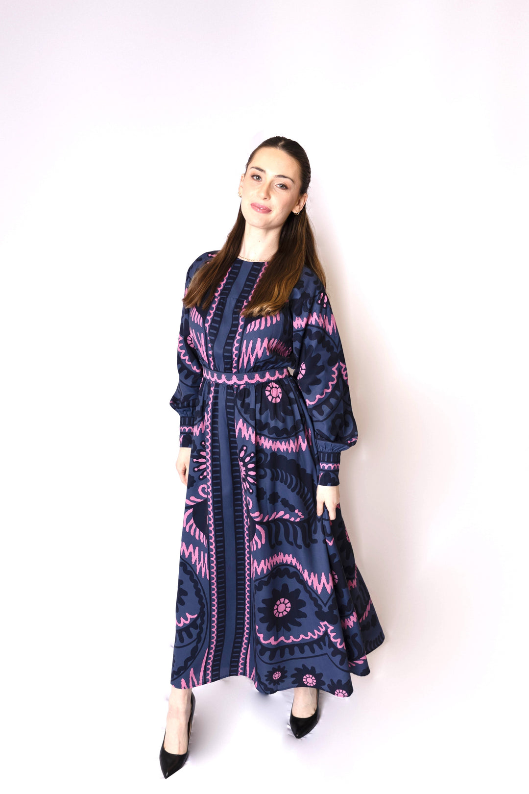 ワンピース PAROSH Women Mid Skirts D731358PIMPY 012 BLU BLUE ZW COLLECTION POPLIN MIDI SKIRT - Mid-blue | ZARA United States