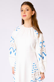 Symmetrical Side Panel Design Dress