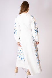 Symmetrical Side Panel Design Dress