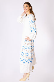 Symmetrical Side Panel Design Dress