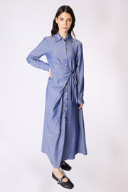 Side Tie Panel Dress