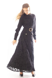 Lace Button Down Dress w/ Pockets