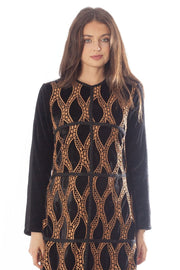 Velvet + Lace Sectional Dress