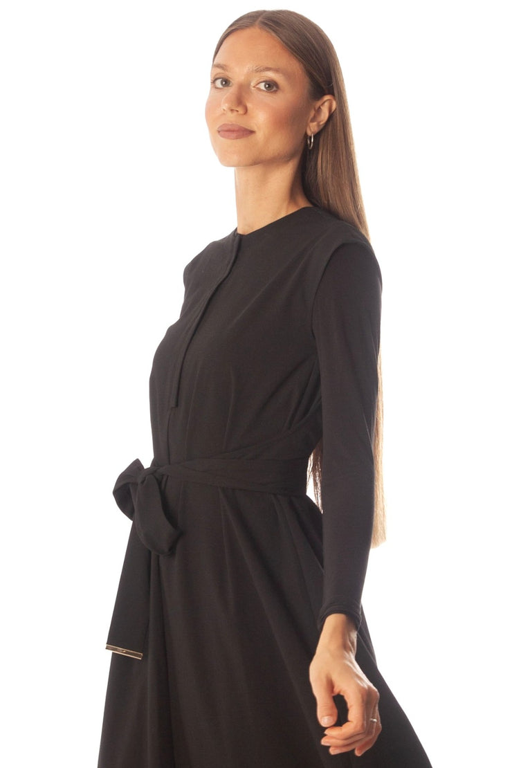 Wrapped Back to Front Vest Dress