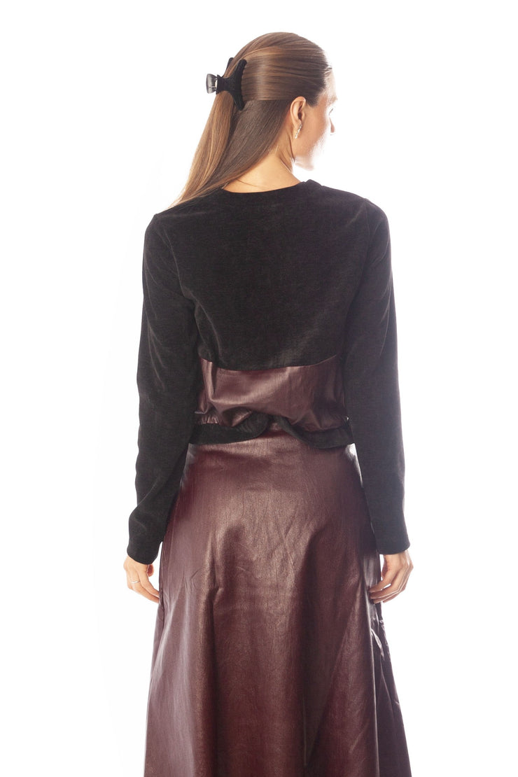 Velvet Bomber Jacket