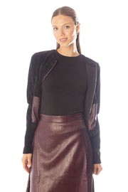 Velvet Bomber Jacket