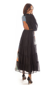 Tiered Floral Printed Dress