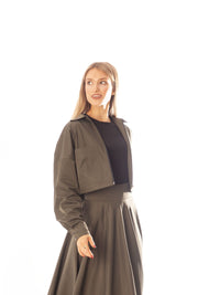 Cargo Pockets Zip Up Jacket