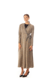 Tweed Side Closure Dress