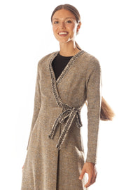 Tweed Side Closure Dress