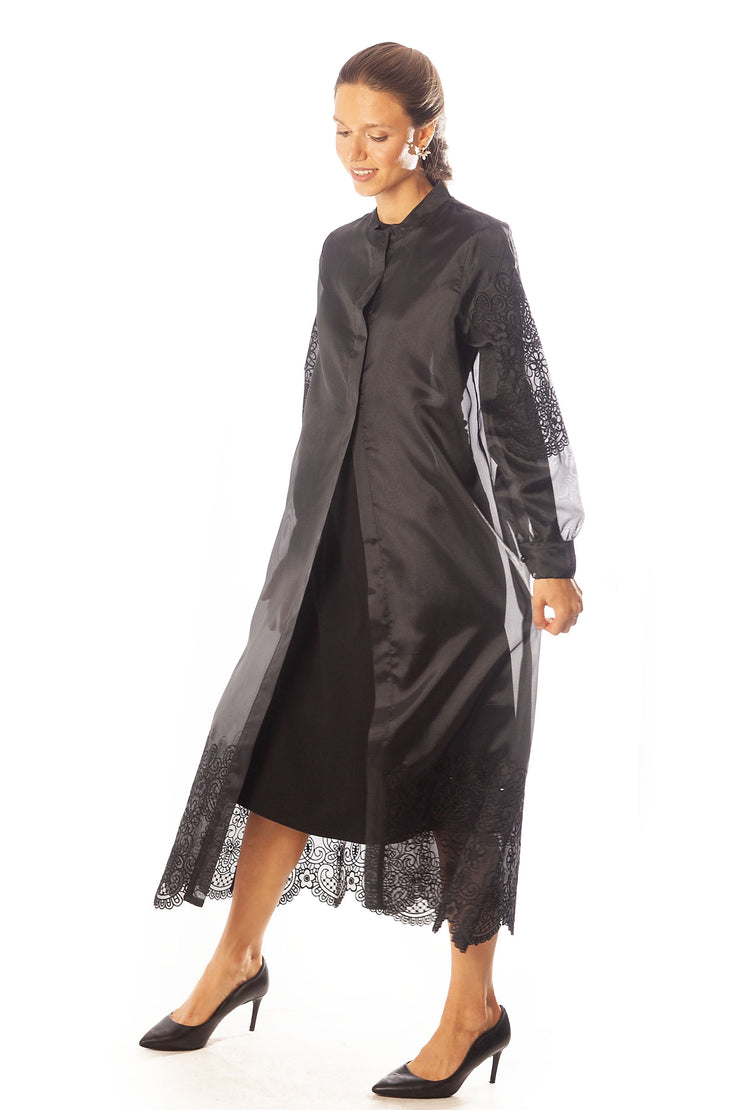 Floral Organza Tunic