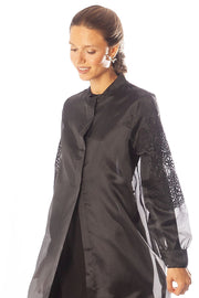 Floral Organza Tunic