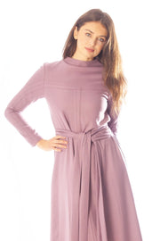 Inverted Exposed Seams Dress