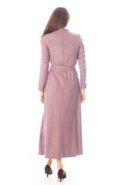 Inverted Exposed Seams Dress