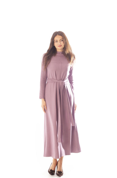 Inverted Exposed Seams Dress