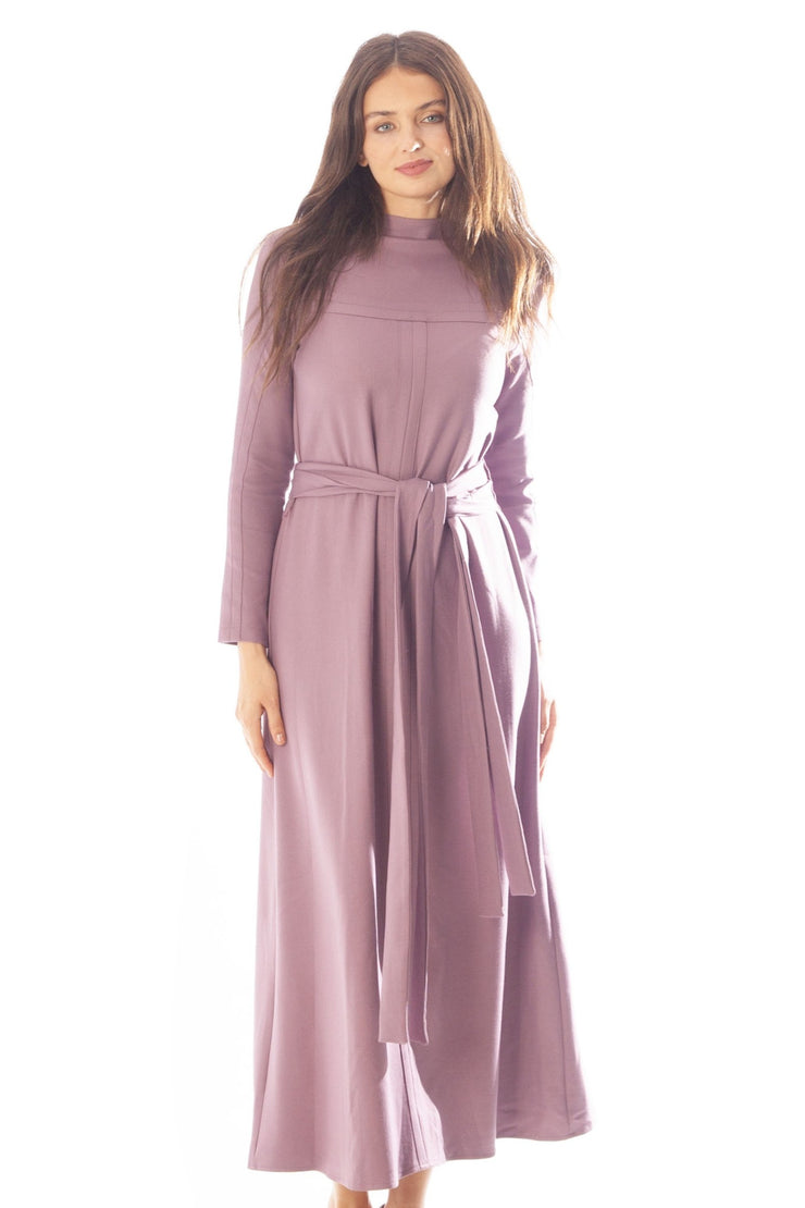 Inverted Exposed Seams Dress