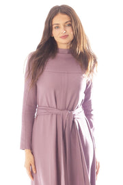 Inverted Exposed Seams Dress