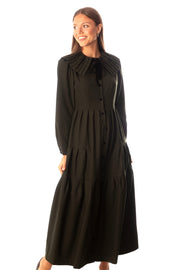 Pleated Collar Dress