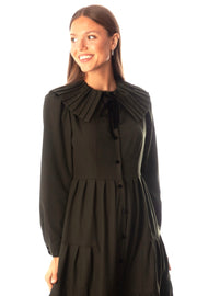 Pleated Collar Dress