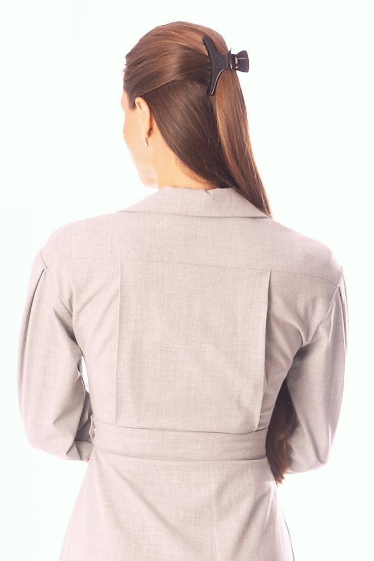 Double Snap Waisted Dress