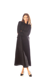 Fringed Trim Sparkle Tweed Dress