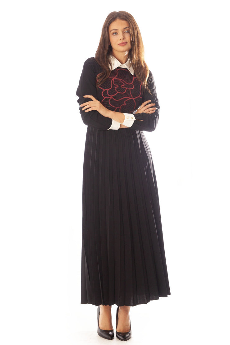 Large Bodice Flower w/ Collar