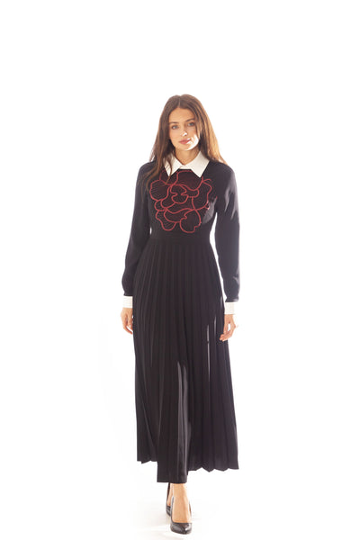 Large Bodice Flower w/ Collar