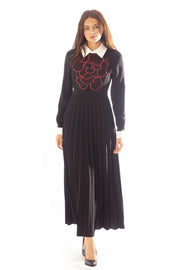 Large Bodice Flower w/ Collar