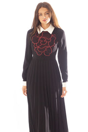 Large Bodice Flower w/ Collar