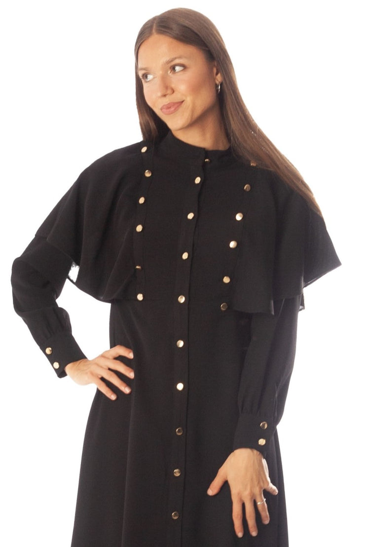 Wing Sleeve Dress