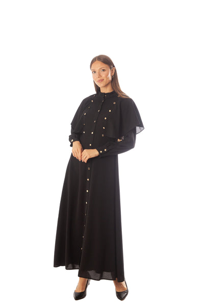 Wing Sleeve Dress