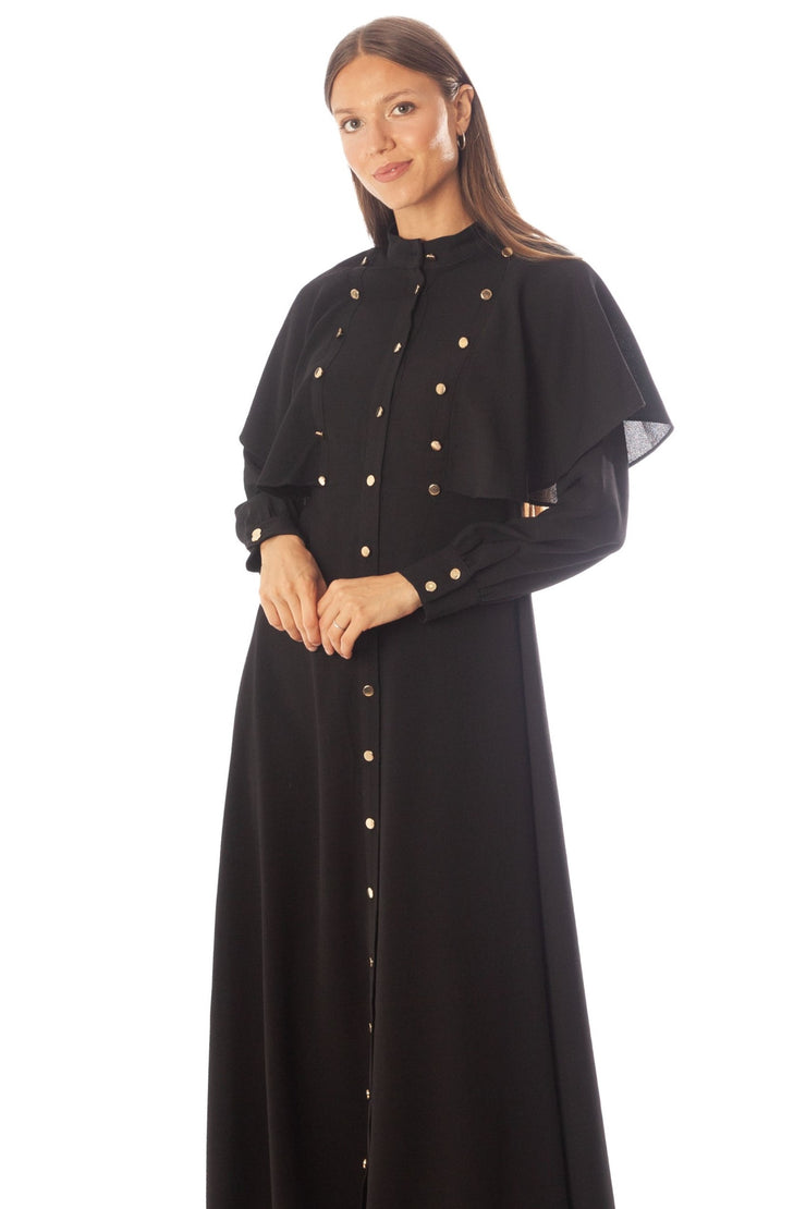 Wing Sleeve Dress