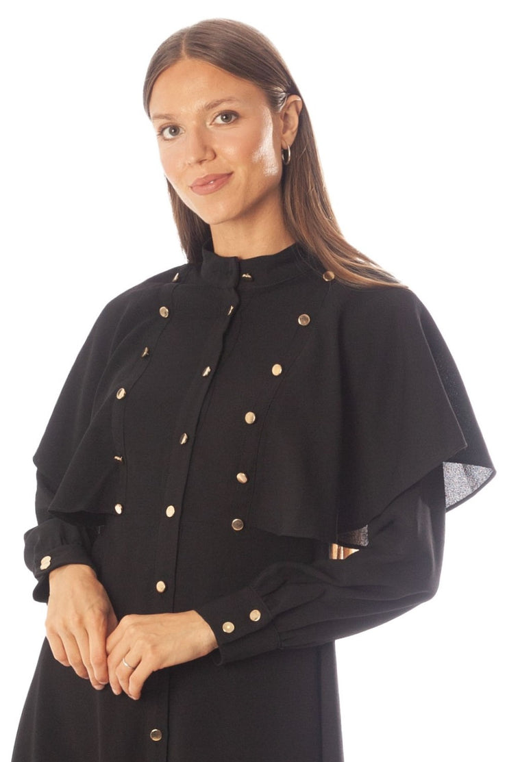 Wing Sleeve Dress