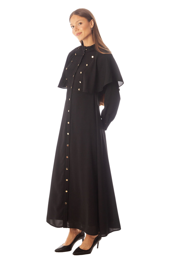 Wing Sleeve Dress