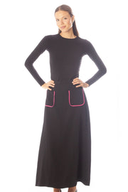 Piped Pocket Skirt