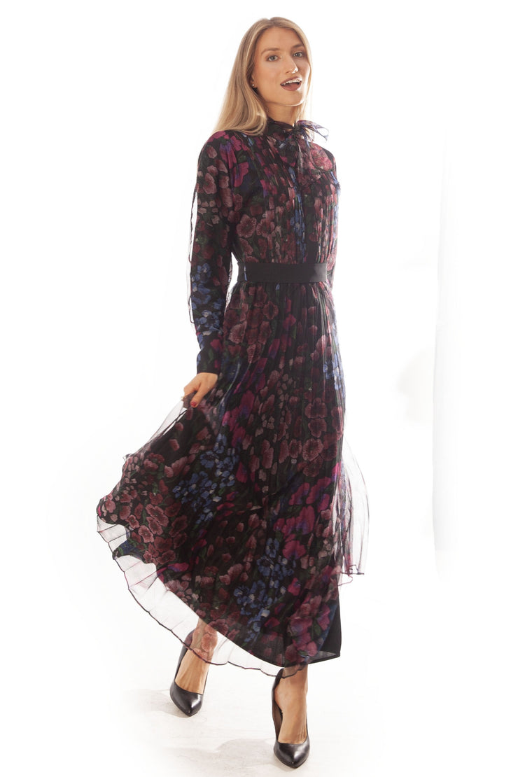 Floral Print Midi Dress