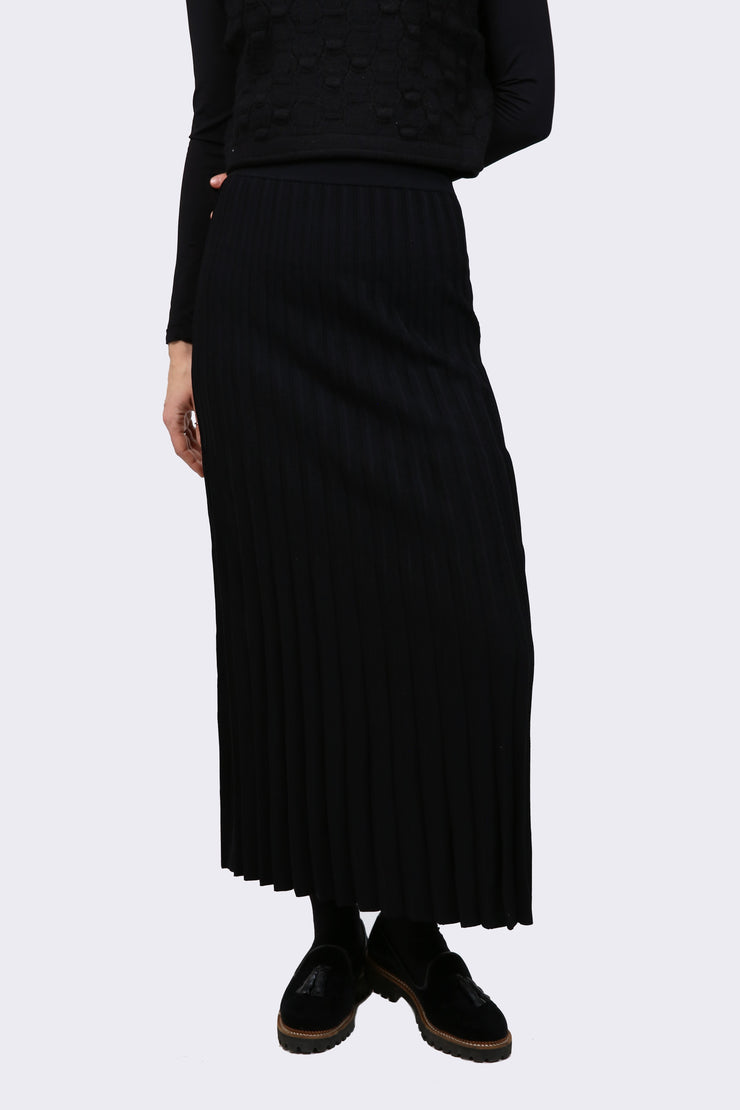 Light Knit Midi Skirt
